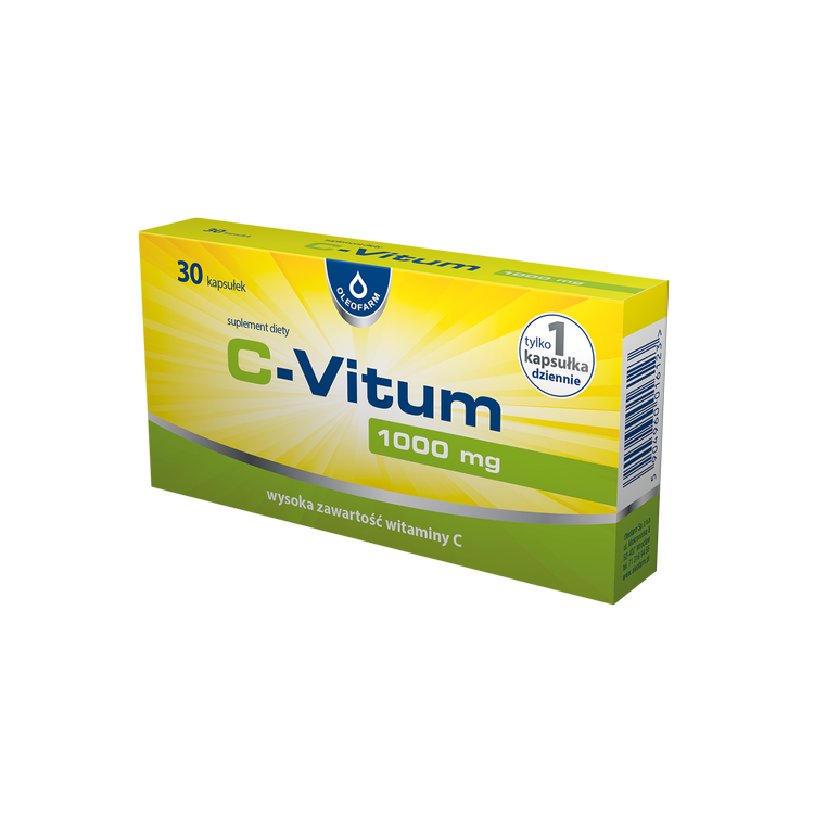 C-Vitum Witamina C 1000 mg 30 kapsułek