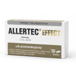 Allertec Effect 20 mg x 10 tabl.