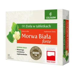 Morwa Biała Forte 30 tabletek (COLFARM)