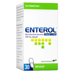 Enterol 250 mg 30 kapsułek