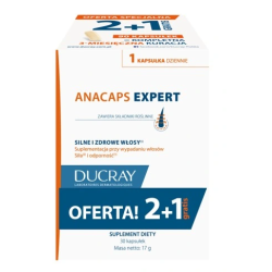 Ducray Anacaps Expert Trójpak 3x30 kapsułek