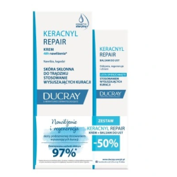 Ducray Keracnyl Repair krem 50ml + balsam ust 15ml