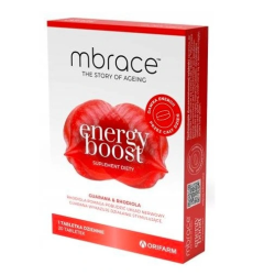 MBRACE Energy Boost różeniec górski 20 tab.