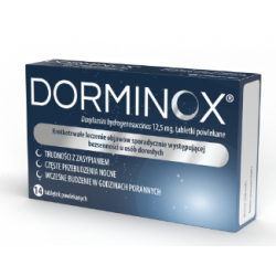 Dorminox 12,5 mg x 14 tabl.
