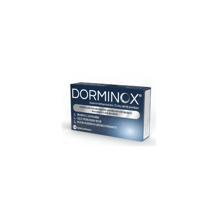 Dorminox 12,5 mg x 14 tabl.
