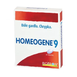 Boiron Homeogene 9 ból gardła 60 tabletek