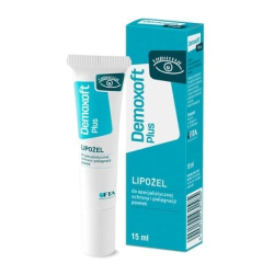 Demoxoft Plus Lipożel do pielęgnacji powiek 15 ml