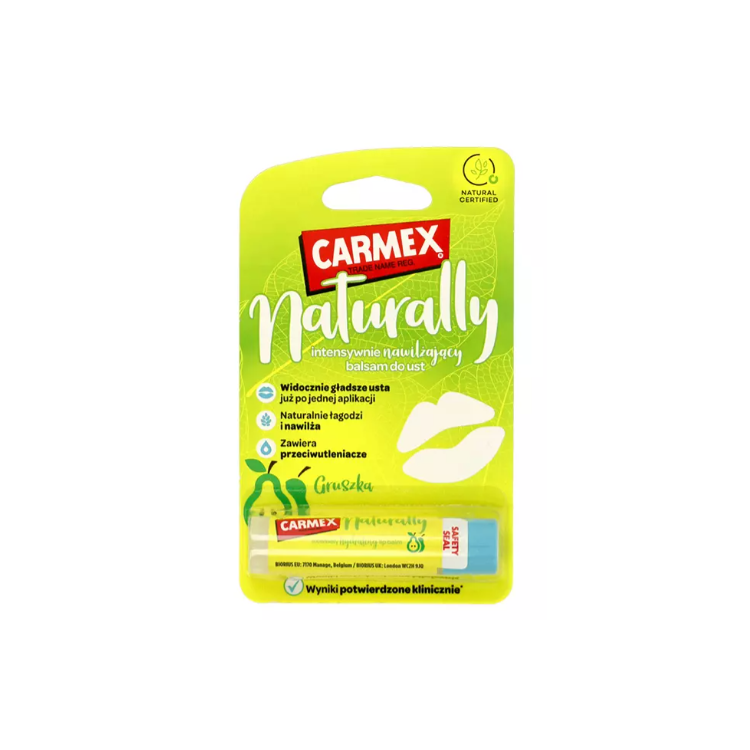 Carmex Naturally Balsam do ust w sztyfcie Gruszka 4,25 g