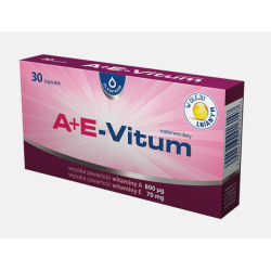 A+E-Vitum – witaminy A i E 30 kapsułek (Oleofarm)