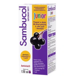 Sambucol Junior syrop dla dzieci powyżej 6 roku życia 120ml