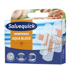 Salvequick Aqua Block wodoodporne plastry 16sztuk