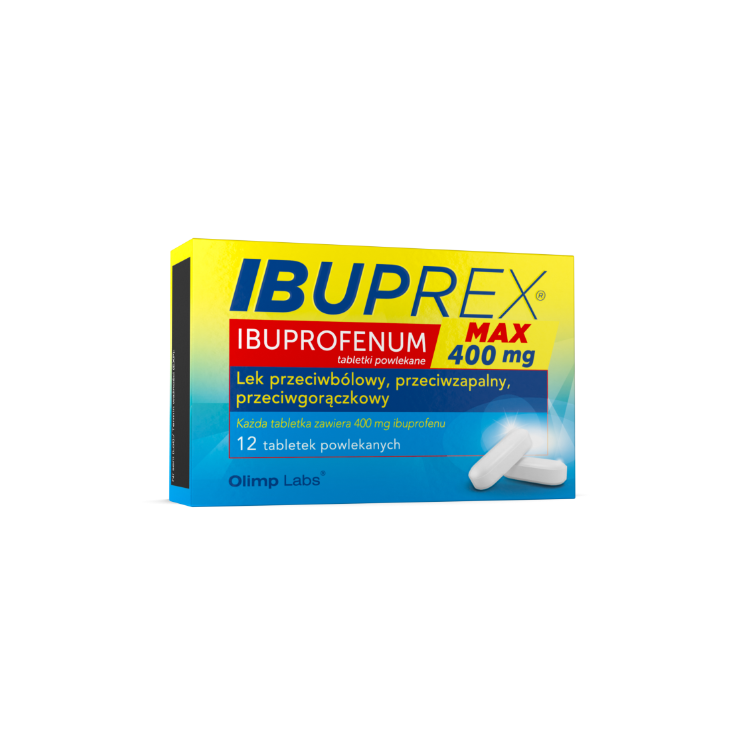 Olimp Ibuprex Max 400 mg 12 tabletek