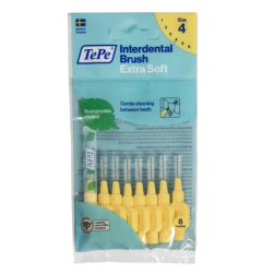 TePe Extra soft szczoteczki międzyzębowe 0,7 mm jasno żółte 8 szt.