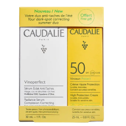 CAUDALIE Zestaw Vinoperfect Serum 30ml + Vinosun Protect Krem SPF50+ 25ml