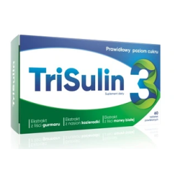 TriSulin 3 prawidłowy poziom cukru 60 tabletek