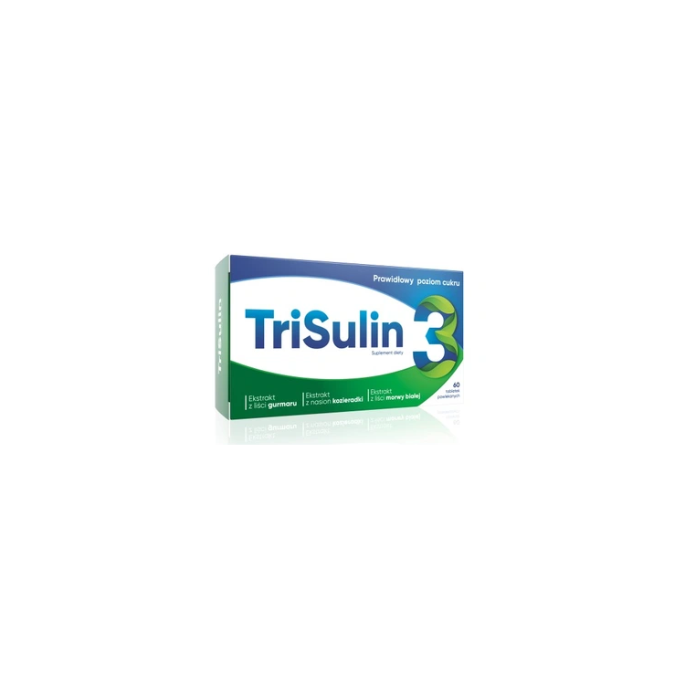 TriSulin 3 prawidłowy poziom cukru 60 tabletek