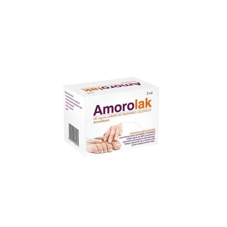 Amorolak 50mg/ml lakier do paznokci 3ml