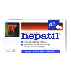 Hepatil 0,15g 40 tabletek