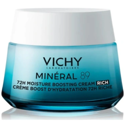 VICHY Mineral 89 RICH Krem nawilżająco - odbudowujący 72H 50ml
