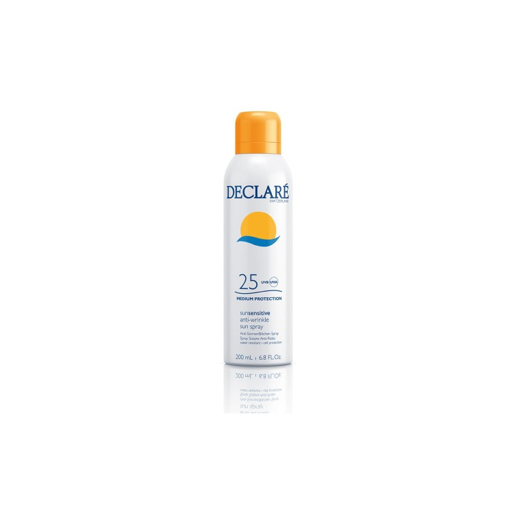 DECLARE Sun Sensitive Przeciwzmarszczkowy spray do ciała SPF 25 200 ml