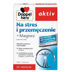Doppelherz aktiv Na stres i przemęczenie + Magnez 30 szt.