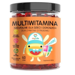 MyVita Multiwitamina naturalne dla dzieci i dorosłych żelki 60 szt