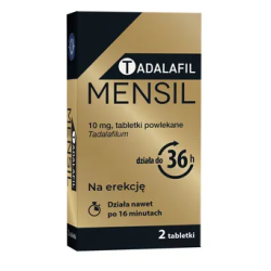 Tadalafil Mensil 10 mg 2 tabletki