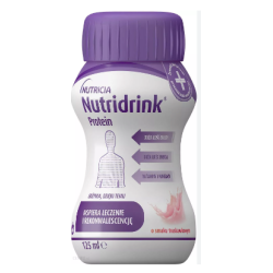 Nutridrink Protein o smaku truskawkowym 1 szt -125 ml
