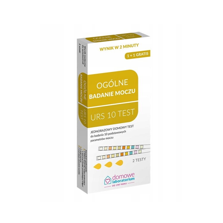 Test Ogólne Badanie Moczu URS 10 2 testy Test Ogólne Badanie Moczu URS 10 2 testy