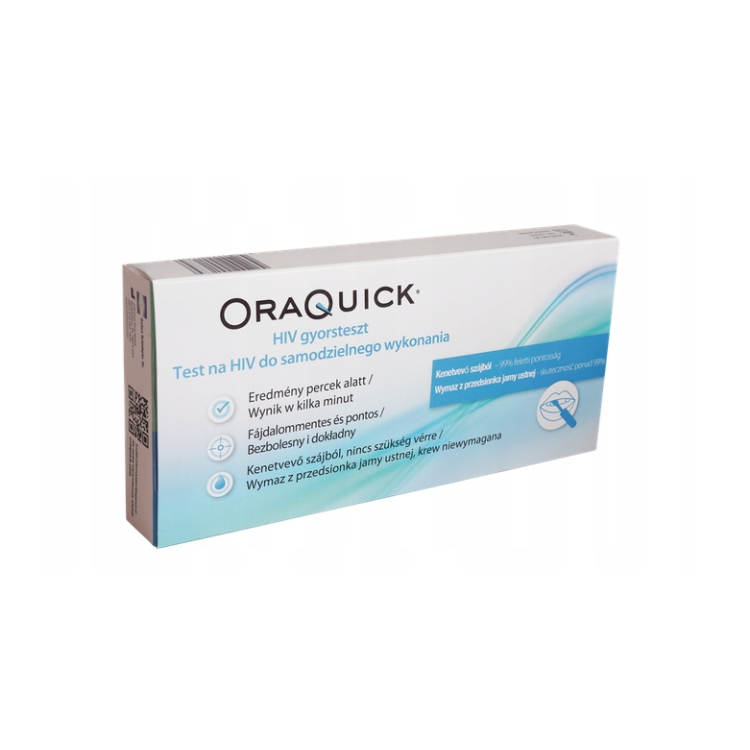 Test OraQuick na obecność wirusa HIV 1 sztuka