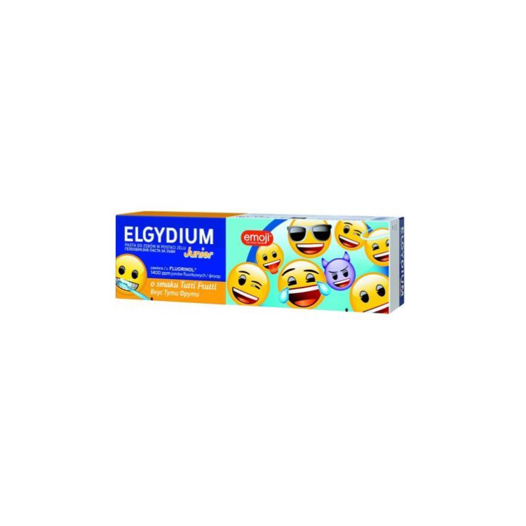 Elgydium Emoji Junior Tutti Frutti pasta do zębów 50ml