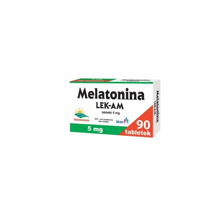 Melatonina Lek-AM 5 mg 90 tabletek