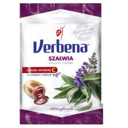 Verbena Cukierki ziołowe Szałwia 60 g