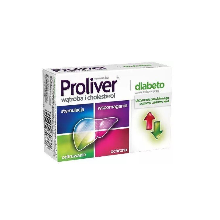 Proliver Diabeto 30 tabletek