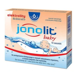 Jonolit baby elektrolity 10 saszetek Uwaga! Data ważności 30.06.2024r.*