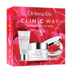 Dr Irena Eris Clinic Way 5° Zestaw Dermokrem do twarzy 50ml+Dermokrem na noc 30ml+Dermokapsułki Rewitalizujące 30kap
