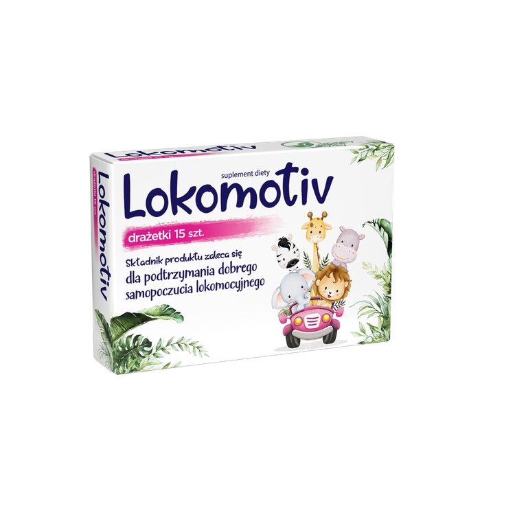 Lokomotiv 15 drażetek