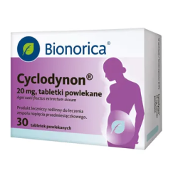 Cyclodynon 20 mg 30 tabletek