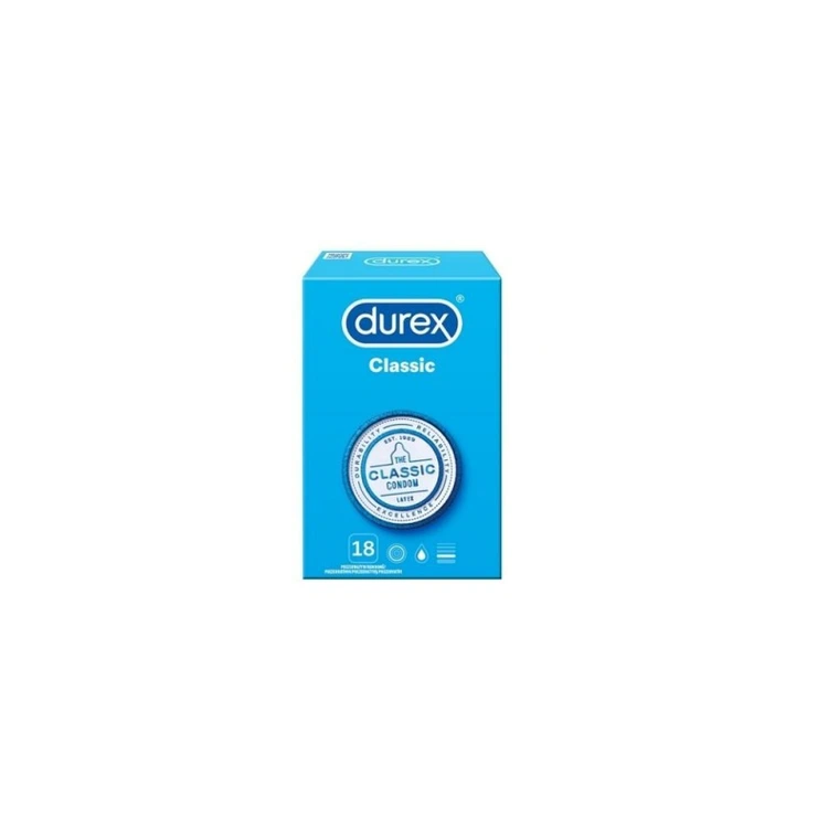 Prezerwatywy DUREX Classic 18 sztuk