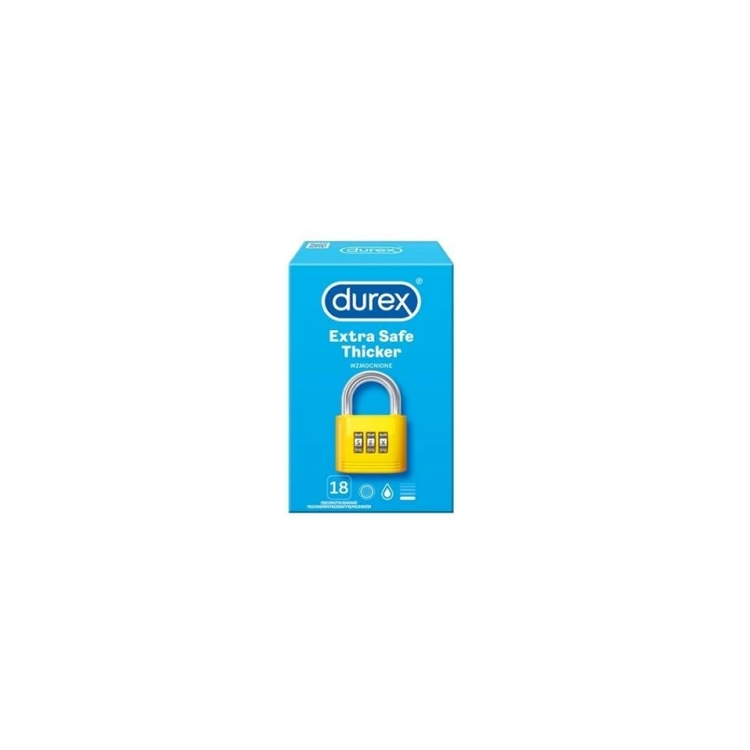 Prezerwatywy DUREX Extra Safe 18 sztuk