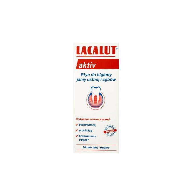 Lacalut Active płyn o płukania jamy ustnej 300 ml