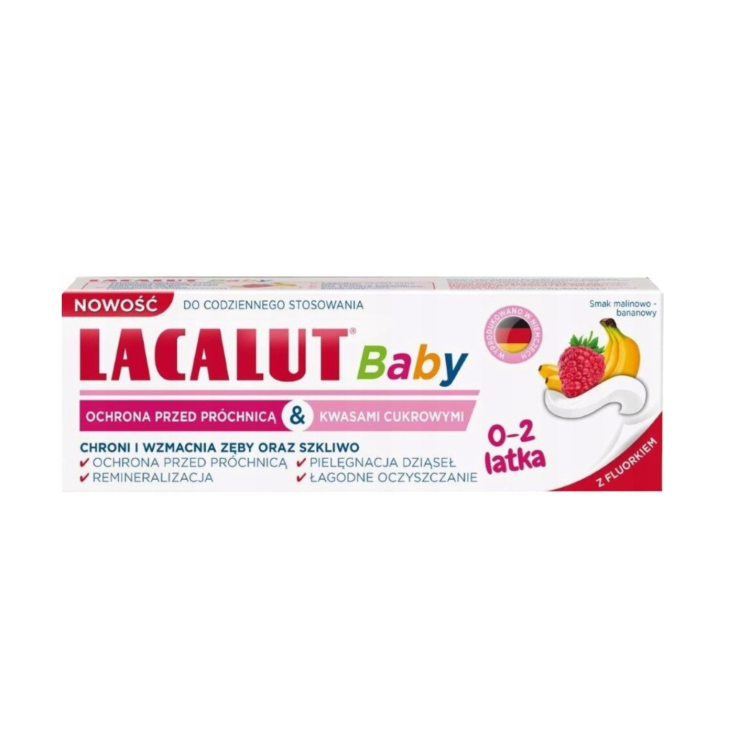 LACALUT Baby Pasta do zębów dla dzieci od 0-2 lat