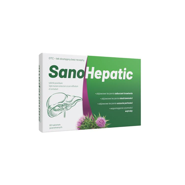 SanoHepatic 60 tabletek