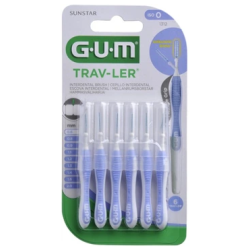 GUM TRAV-LER szczoteczki międzyzębowe 0.6mm 6szt.