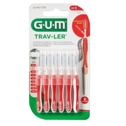 Gum Trav-Ler szczoteczki międzyzębowe 0.8 mm 6 szt