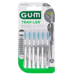 GUM TRAV-LER szczoteczki międzyzębowe 2mm 6 sztuk