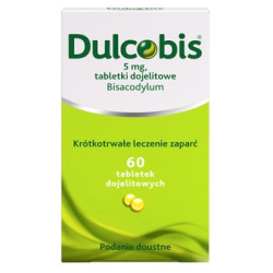 Dulcobis tabletki dojelitowe 5 mg 60 tabletek
