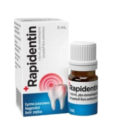 Rapidentin płyn stomatologiczny ból zęba 5ml