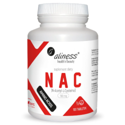 Aliness NAC N-Acetyl-L-Cysteine 100 tab.