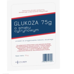 Glukoza o smaku cytrynowym 75 g (Diather)
